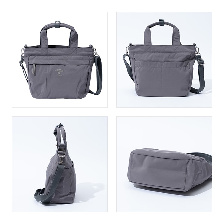 ショルダーバッグ レディース ブランド アネロ anello 2way 斜め掛け トートバッグ 小さめ 軽量 大人 おしゃれ かわいい 5ポケット 通勤 通学 学生 仕事 犬 散歩バッグ ファスナー付き ペットボトル プレゼント ギフト