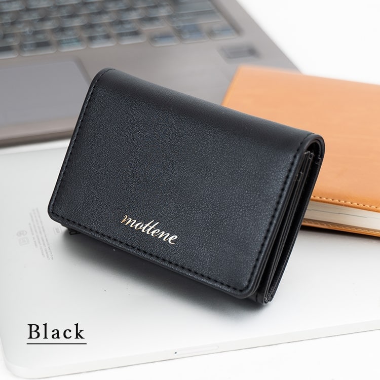 名刺入れ レディース かわいい おしゃれ 名刺ケース 仕切り フェイクレザー クロコ調 カードケース 大容量 ブランド mottene プレゼント ギフト メール便送料無料