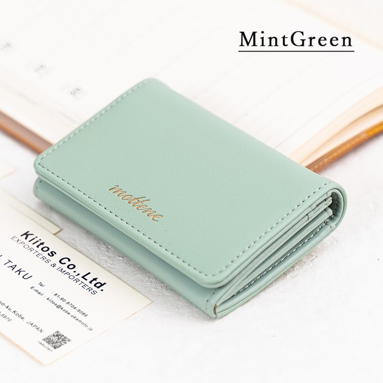 名刺入れ レディース かわいい おしゃれ 名刺ケース 仕切り フェイクレザー クロコ調 カードケース 大容量 ブランド mottene プレゼント ギフト メール便送料無料