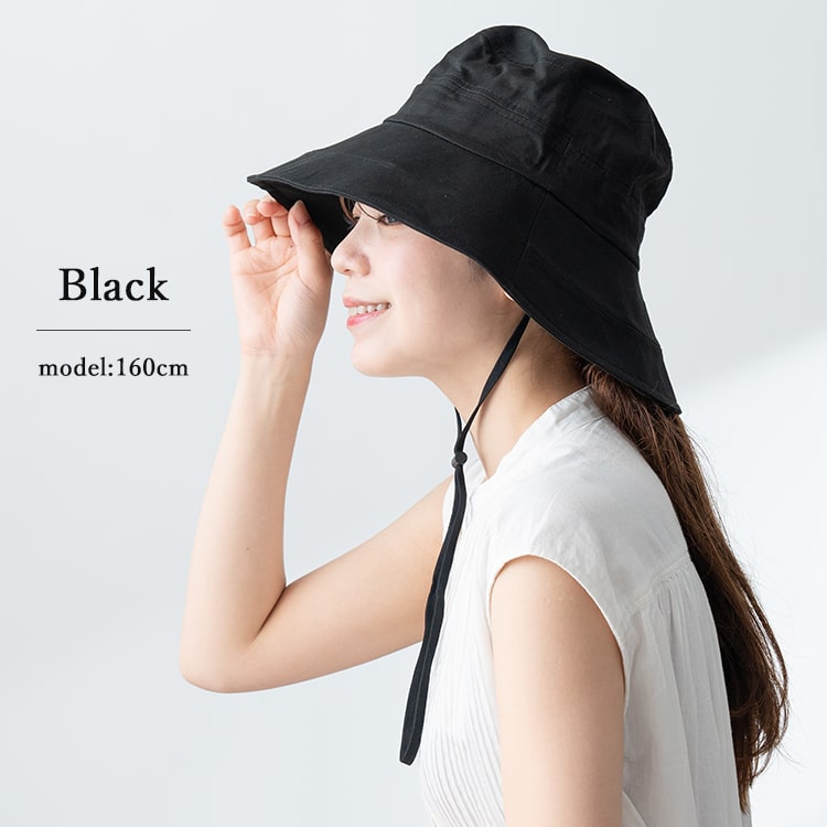 帽子 レディース ハット uvカット upf50+ 遮光 コットン 綿 春 夏 秋 あご紐 つば広 洗える アウトドア 調節可 日焼け 防止 軽い 洗濯 かわいい おしゃれ ブランド 無地 プレゼント ギフト