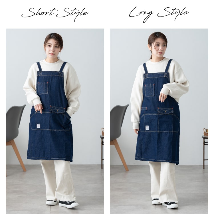 エプロン デニム かぶるだけ 保育士 大人 おしゃれ 仕事 ワークエプロン かわいい 綿 メンズ レディース バッククロス カフェエプロン 北欧 シンプル 男女兼用 ウォッシュ加工 プレゼント 母の日 ギフト