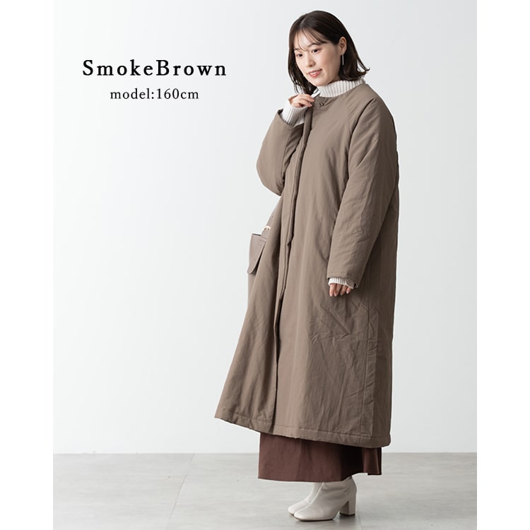 コート レディース ロング 冬 30代 40代 50代 軽い 暖かい 中綿入り