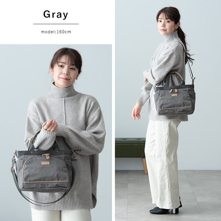 ショルダーバッグ レディース アネロ anello GRANDE ブランド 2way トートバッグ 撥水 軽量 8ポケット 多機能 b5 ペットボトル お財布バッグ かわいい おしゃれ 大人 きれいめ 自立 通勤 通学 ビジネス 旅行 ファスナー付き プレゼント ギフト