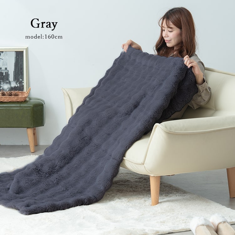 ブランケット 大判 毛布 ひざ掛け 暖かい クラウドボア ふわふわ