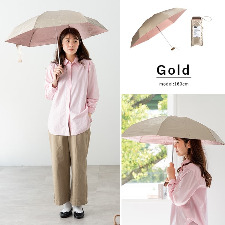 日傘 折りたたみ 軽量 完全遮光100％ UV 晴雨兼用 ブランド Wpc