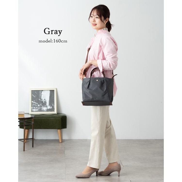 ショルダーバッグ レディース 2way トートバッグ 斜め掛け Legato Largo レガートラルゴ ブランド 大人 かわいい おしゃれ 肩らく 撥水 ナイロン  a5 小さめ 多収納 軽量 ファスナー付き 通勤 通学 プレゼント ギフト