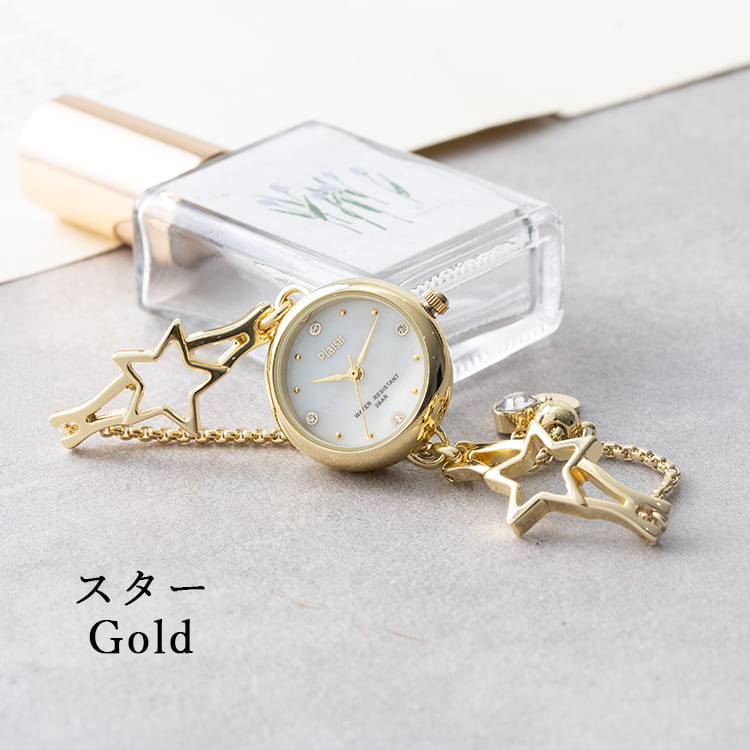 腕時計 レディース ニッケルフリー 3気圧防水 金属アレルギー対応