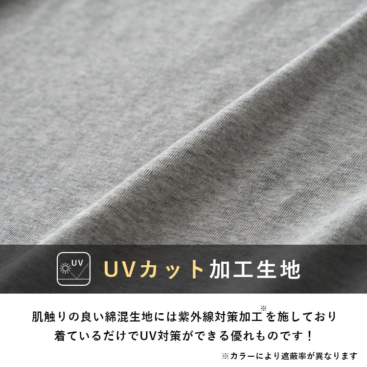 カットソー 7分袖 レディース tシャツ インナー uv タートルネック ハイネック ボトルネック 春 紫外線対策 レイヤード メロー 薄手 重ね着 きれいめ おしゃれ 綿 コットン
