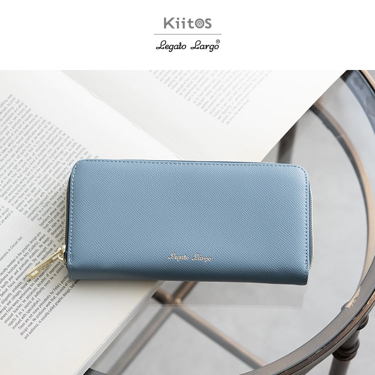 財布 レディース 長財布 ブランド Legato Largo レガートラルゴ ラウンドファスナー かわいい おしゃれ ツートーン シンプル 小銭入れ 大容量 カード プレゼント 母の日 ギフト