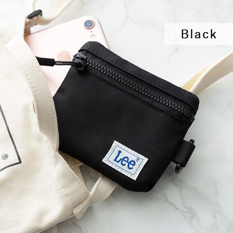 小銭入れ パスケース 定期入れ レディース メンズ ブランド Lee リー コインポーチ コインケース ミニ財布 撥水 コンパクト 小さめ おしゃれ かわいい コーデュラナイロン リサイクル素材 男女兼用 プレゼント ギフト