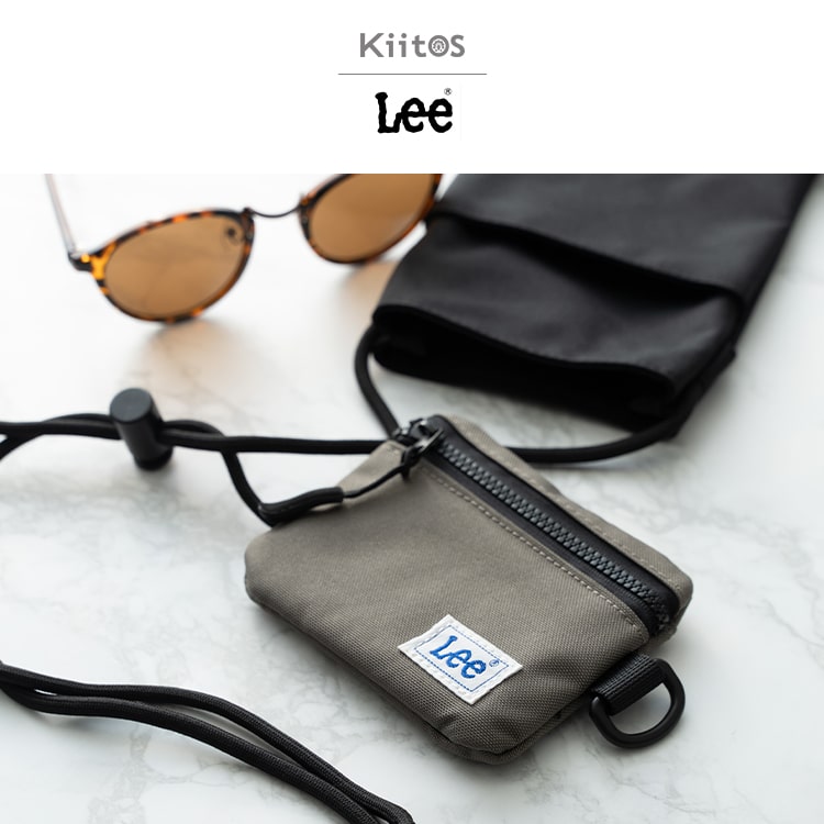 小銭入れ パスケース 定期入れ レディース メンズ ブランド Lee リー コインポーチ コインケース ミニ財布 撥水 コンパクト 小さめ おしゃれ かわいい コーデュラナイロン リサイクル素材 男女兼用 プレゼント ギフト