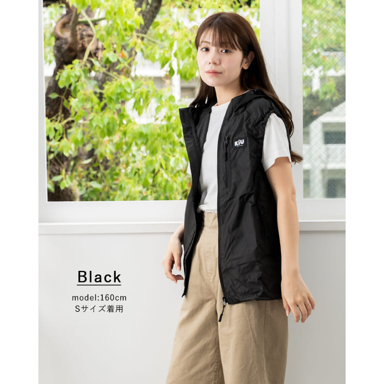 ファン付きベスト おしゃれ KiU キウ 空調服 バッテリー エア