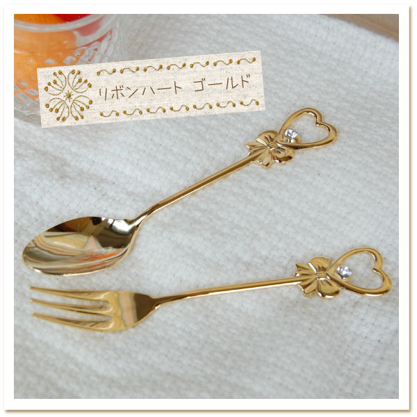 【アイルズバロウ】４本セット☆リボンモチーフ☆ティースプーン リサとガスパール】ティースプーン5本セット | パリのキュートな