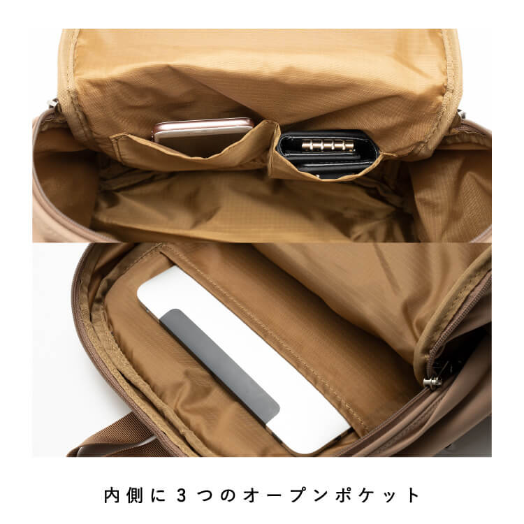 リュック レディース anello 正規品 ブランド リュックサック 背面ファスナー 大容量 通勤 通学 軽量 パソコン対応 pc a4 撥水加工 おしゃれ かわいい 大人 ビジネス 大学生 背面ポケット 男女兼用 マザーズ 大きめ ポケット多い シンプル 収納 登山