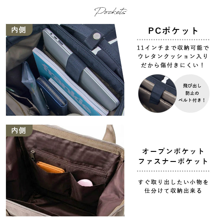 リュック レディース ブランド アネロ anello a4 通勤 通学 大容量 撥水 おしゃれ 口金 軽量 マザーズバッグ パソコン pc 11インチ 背面ポケット ビジネス 旅行 学生 トラベル キャリーオン シンプル 黒 正規品 プレゼント ギフト