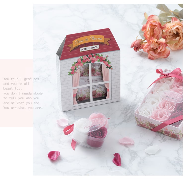 入浴剤 ギフト 母の日 プレゼント ローズ 花 バラ  3種セット 薔薇 結婚祝い 結婚式 プチギフト アロマ お返し お礼 挨拶 退職祝い かわいい おしゃれ 女性 出産祝い 還暦 誕生日 プティメゾン