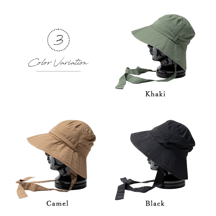 帽子 レディース ハット リボン uvカット 撥水 接触冷感 おしゃれ かわいい 深め サイズ調節 洗える 洗濯 ワイヤー入り 裏メッシュ 軽量 日焼け防止 自転車 コンパクト ナイロン 春 夏 秋 プレゼント ギフト