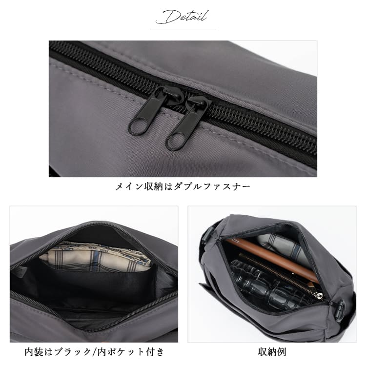 ショルダーバッグ レディース 斜め掛け 大人 軽量 撥水 7ポケット 多機能 a5 大きめ 大容量 ファスナー付き 自立 通勤 通学 旅行 かわいい おしゃれ 仕事 学生 ペットボトル 犬 散歩バッグ マチ広 ポケット多め プレゼント ギフト