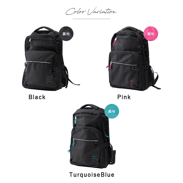 リュック レディース メンズ ブランド アネロ anello a4 大容量 撥水 通学 通勤 多機能 ビジネス pc 13インチ 35l 背面ポケット 黒 ポケット 多い シンプル おしゃれ かわいい 旅行 ジム 学生 キャリーオン