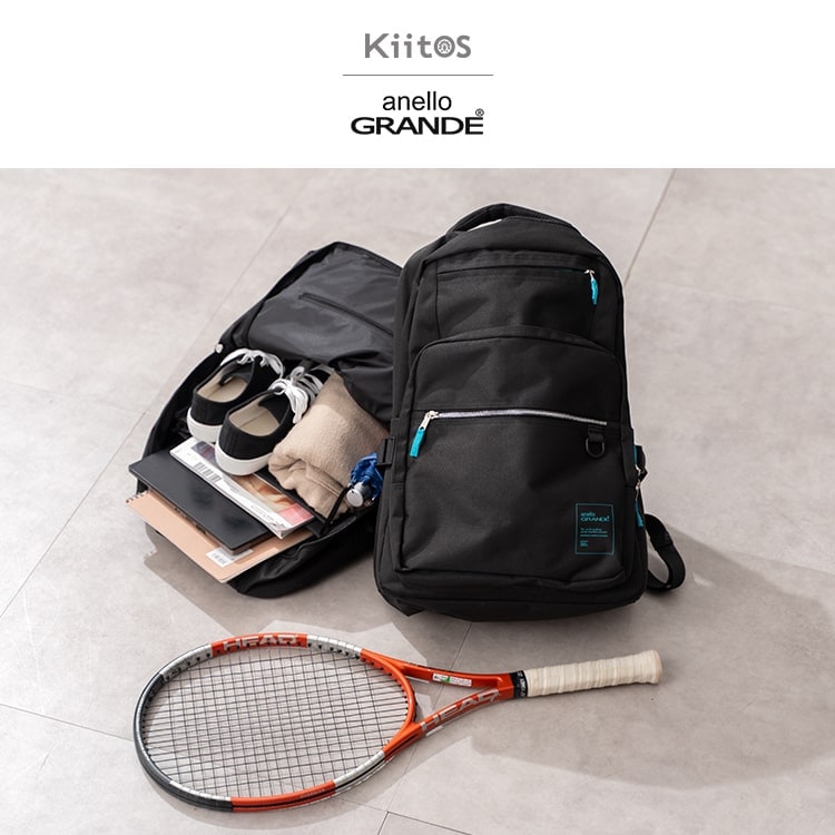 リュック レディース メンズ ブランド アネロ anello a4 大容量 撥水 通学 通勤 多機能 ビジネス pc 13インチ 35l 背面ポケット 黒 ポケット 多い シンプル おしゃれ かわいい 旅行 ジム 学生 キャリーオン