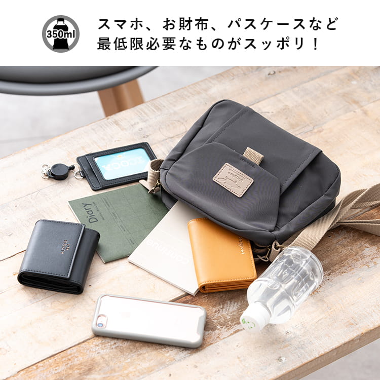 ショルダーバッグ レディース 小さめ ブランド 斜めがけ 大人 台形 上品 かわいい おしゃれ a6 自立 platyplus+ ミニショルダーバッグ 軽量 ファスナー付き 学生 通勤 通学 仕事 旅行 30代 40代 50代 プレゼント ギフト