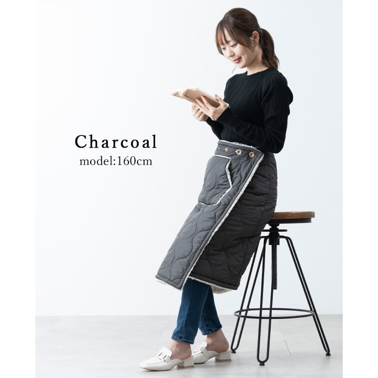 ブランケット ひざ掛け ルームウェア エプロン 巻きスカート
