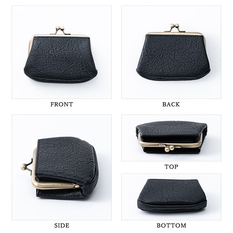 小銭入れ がま口 レディース 財布 小さめ しわ合皮 コインケース ミニ財布 かわいい おしゃれ カード入れ 免許証 コンパクト 薄型 プレゼント ギフト