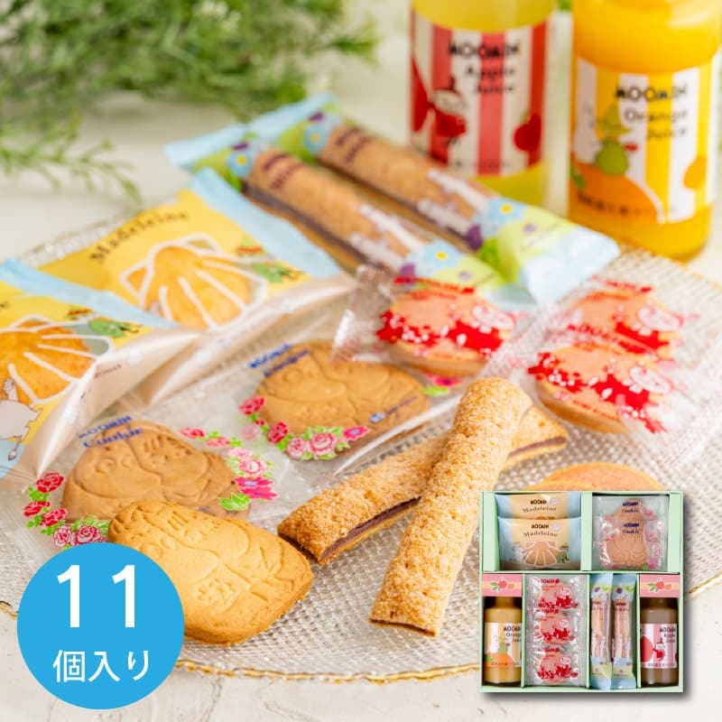 ムーミン ジュース&スイーツセット(MS-20)