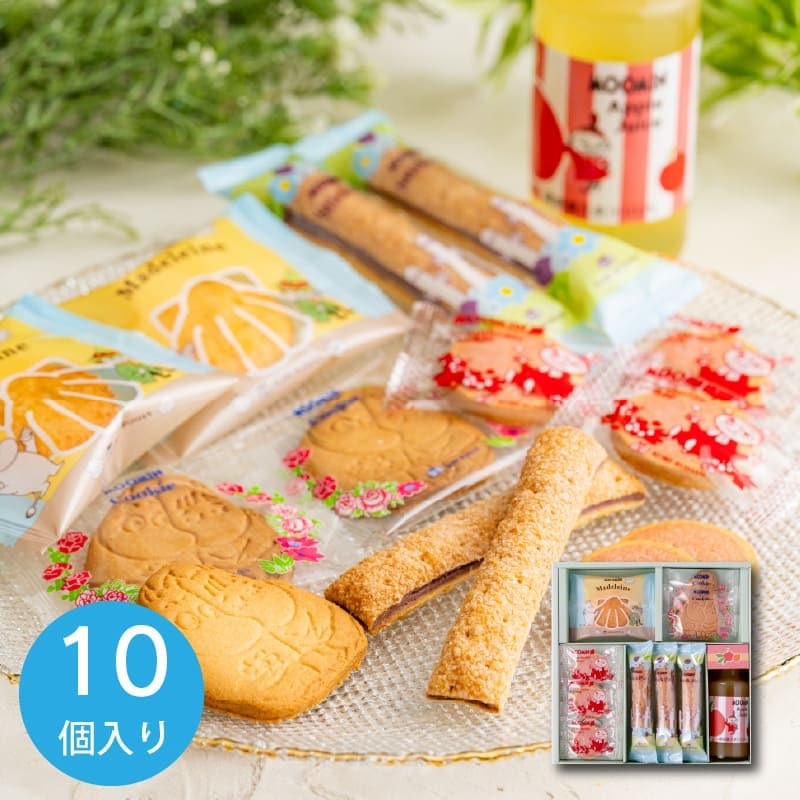 ムーミン ジュース&スイーツセット(MS-15N)