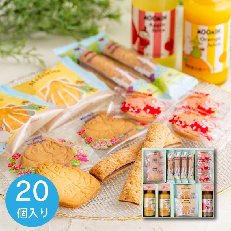 ムーミン ジュース&スイーツセット(MS-30N)