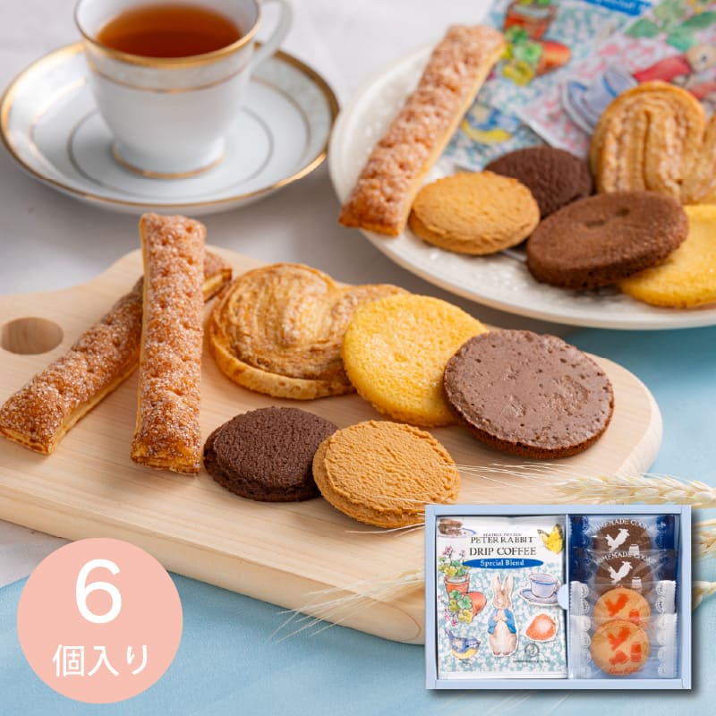 ピーターラビットTM コーヒー&スイーツギフト(PSG-5N)