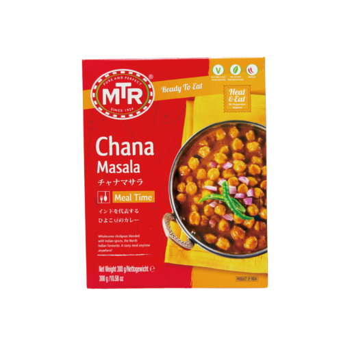 MTR チャナマサラ 1袋300g(2人前) Chana Masala レトルトカレー【即日発送は午前9:30】