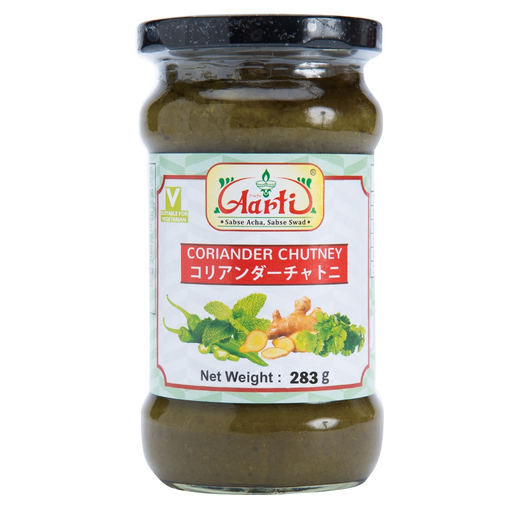 コリアンダーチャトニ 283g 全サイズ Coriander Chutney
