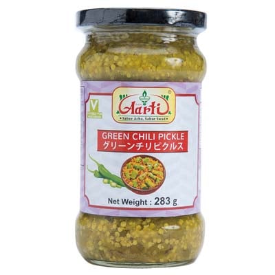 グリーンチリピクルス 283g 全サイズ Green Chili Pickles