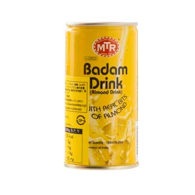 MTR バダムドリンク 180ml 1缶 日本正規販売店 Badam Drink【即日発送は午前9:30】