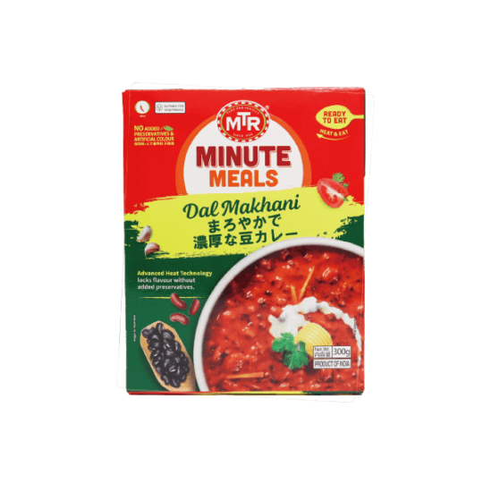 MTR ダルマカニ 小豆のカレー 1袋300g（2人前）Dal Makhani レトルトカレー 【即日発送は午前9:30】