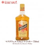 ޥ륺 No.1  750ml 1 ɥ Mr Dowell's No.1 Reserve Whisky 20ФˤʤäƤ