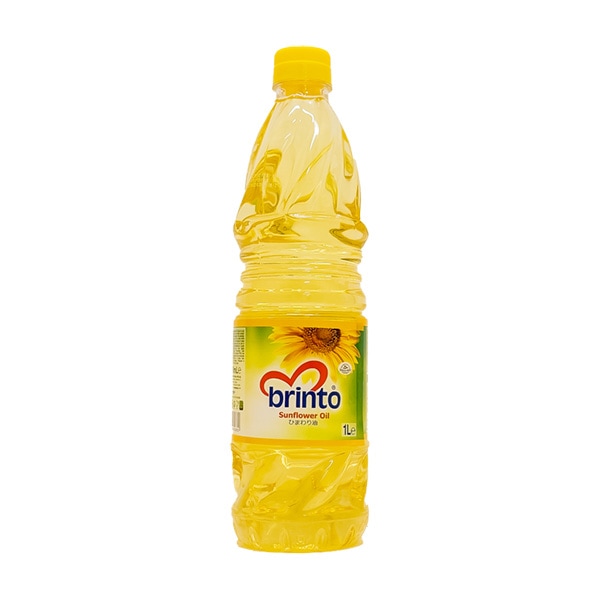 Brinto ひまわり油 1L 全サイズ ハラール認証 Sunflower Oil