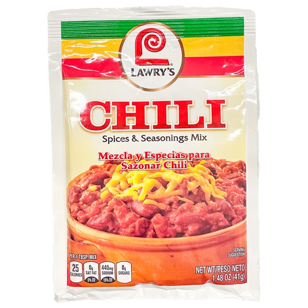 ロウリーズチリシーズニングミックス 41g LAWRYS Chili Con Carne Seasoning Mix