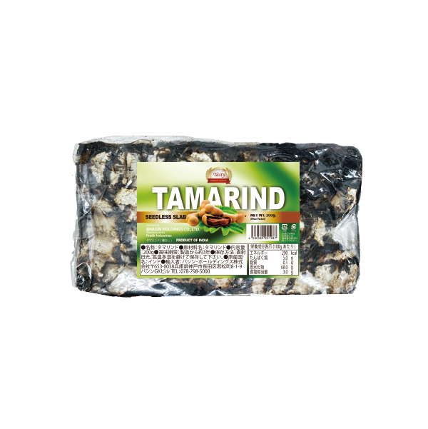 タマリンドバー 種なし 200g Tamarind Seedless