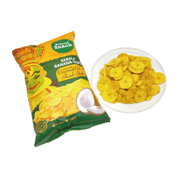 バナナチップス (ココナッツオイル＆ヒマラヤ岩塩) 100g Banana Chips