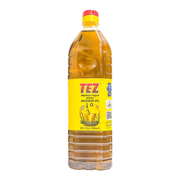 �ޥ������ɥ����� TEZ 950ml Mustard Oil �ޥ��������� ���餷�� Sarson Ka Til  ¨��ȯ���ϸ���9:30