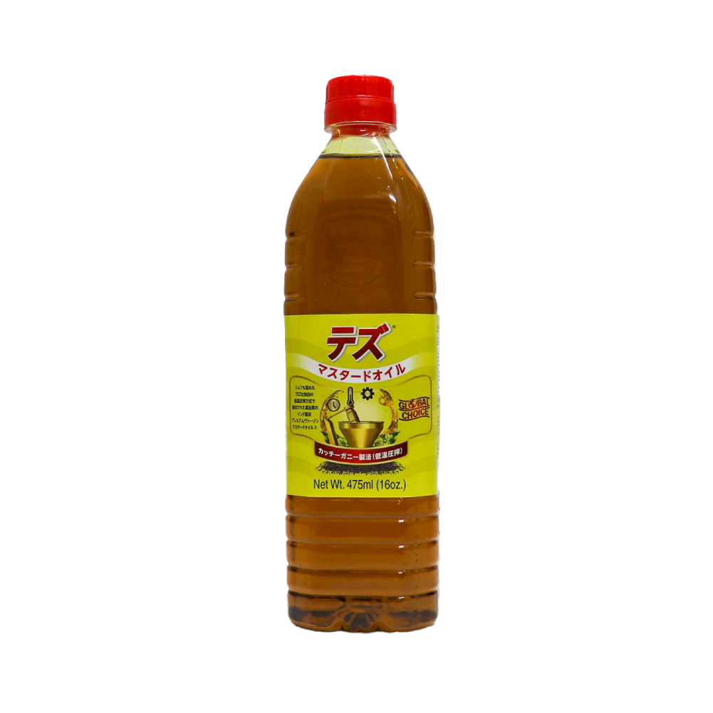 マスタードオイル TEZ 475ml Mustard Oil 【即日発送は午前9:30】