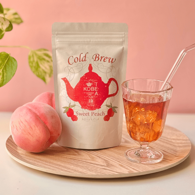 Cold Brew Tea スウィートピーチ 10ティーバッグス |神戸紅茶の新商品