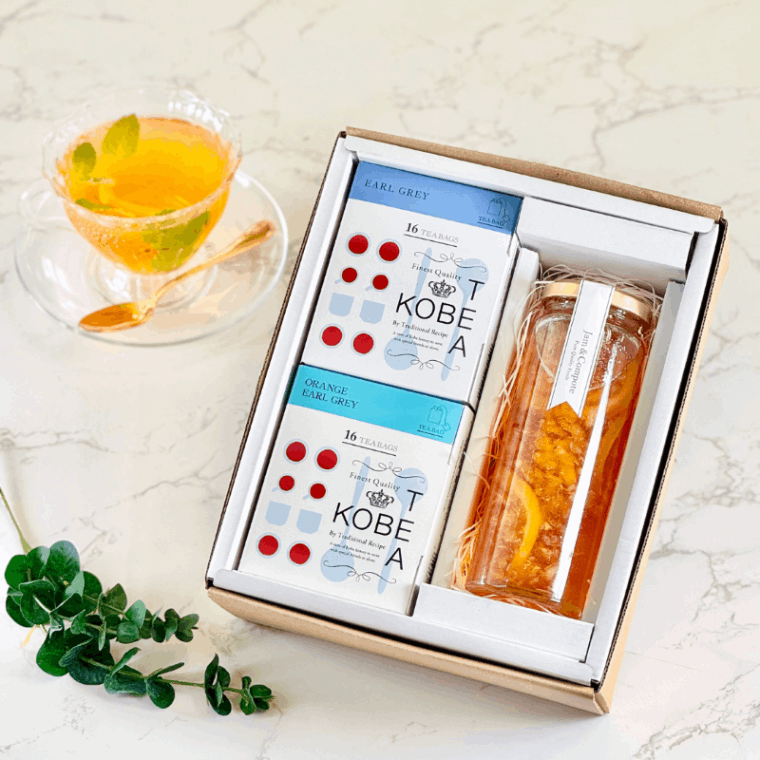 生紅茶×蜂蜜レモネード詰め合わせギフト |ジャム・コンポート | 神戸