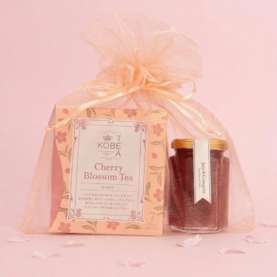 数量限定 桜の紅茶＆粒いちごジャムセット |神戸紅茶の新商品・限定