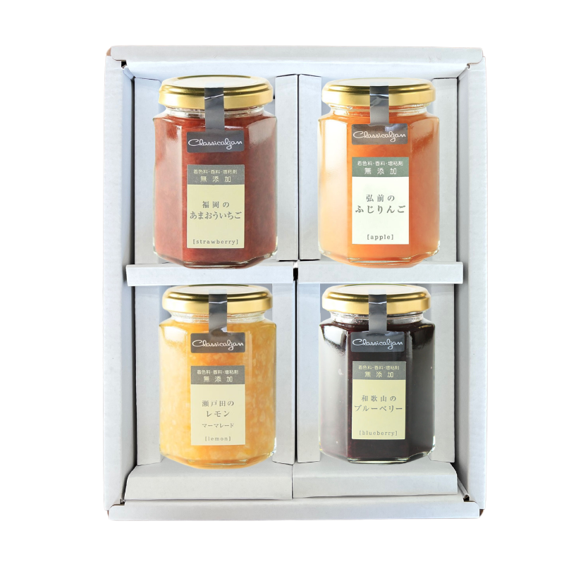 千総｜定番ジャム 4種ギフト |すべての商品 | 神戸紅茶オンラインショップ