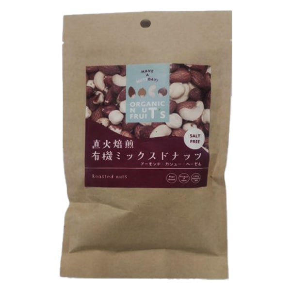 直火焙煎 ミックスドナッツ 70g・1袋 | ドライフルーツ | こだわりや