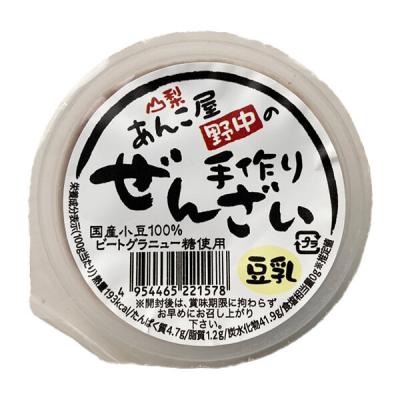 あんこ屋野中の手作りぜんざい 豆乳 110g・1個