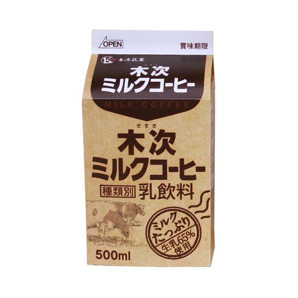 木次ミルクコーヒー 500ml・1本 | 乳製品 | こだわりや オンラインショップ